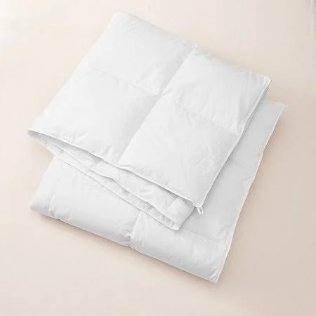 Eddie Bauer Unisex-Adult Signature Medium Down Comforter, Adult Unisex, Size: Twin, White