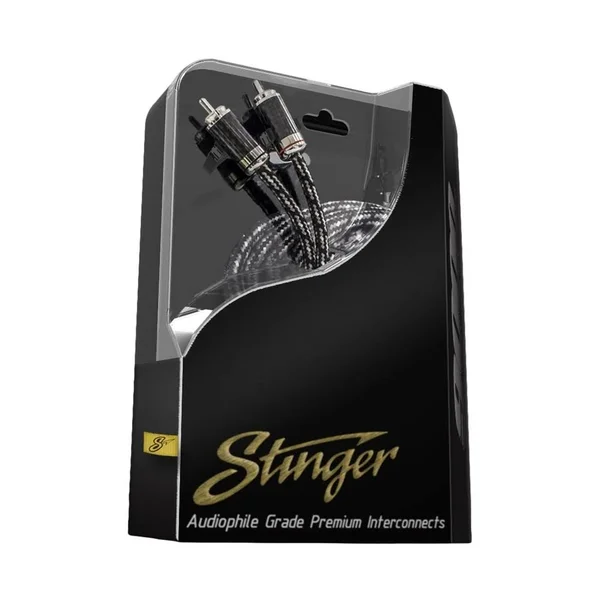 Stinger Si921.5 1.5 Foot 2 Channel 9000 Series RCA Interconnect Cable