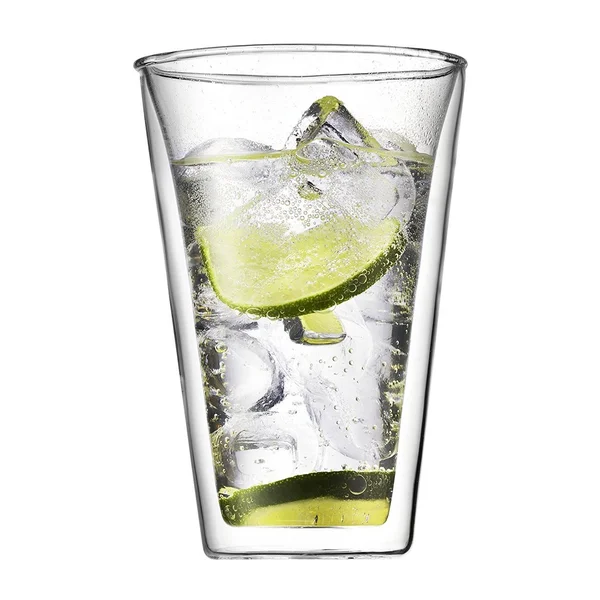 Bodum Canteen Double Wall Cooler/Pint Glass - Set of 2
