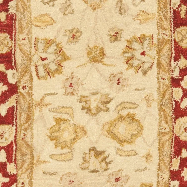 Safavieh Anatolia Ivory/Red Area Rug - 4' x 6'