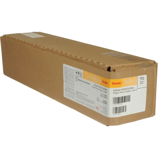 Kodak Professional Inkjet Photo Paper, Luster (24x22 x 100& Roll)
