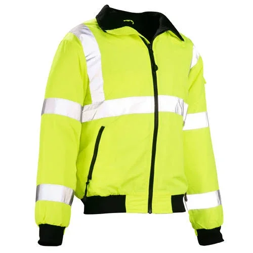 Reflective Apparel Factory ANSI Class 3 Three-Season Jacket - Lime Green - VEA-421-ST LGR MD