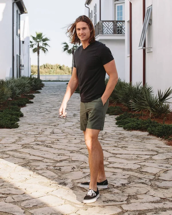 Men's Everyday Shorts, Rhone 8x22 Resort Short, Orbita, 28