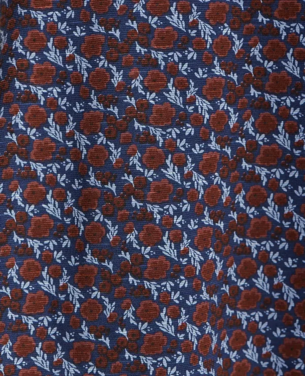 Toadu0026Co Cue Wrap Long Sleeve Women's Dress True Navy Floral : LG