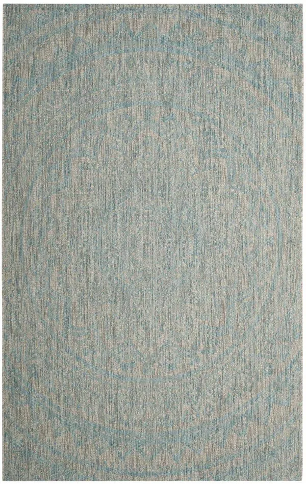 Safavieh Courtyard Collection CY8734-37112 Indoor/Outdoor Area Rug, 6& 7x22 x 9& 6