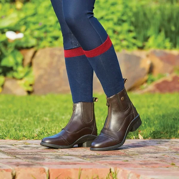 Dublin Childs Rapture Zip Paddock Boots 4 Black
