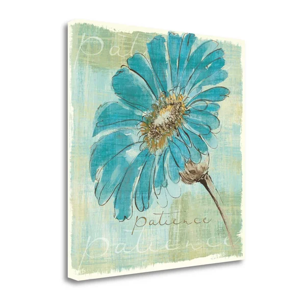 Tangletown Fine Art Spa Daisies II by Chris Paschke Painting Print on Wrapped Canvas