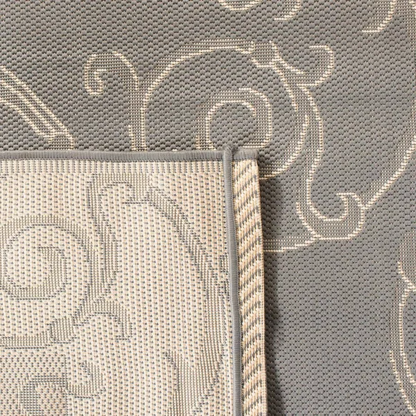 Safavieh Courtyard Grey, Natural Outdoor Area Rug - CY2665-3606 - 8& x 11&