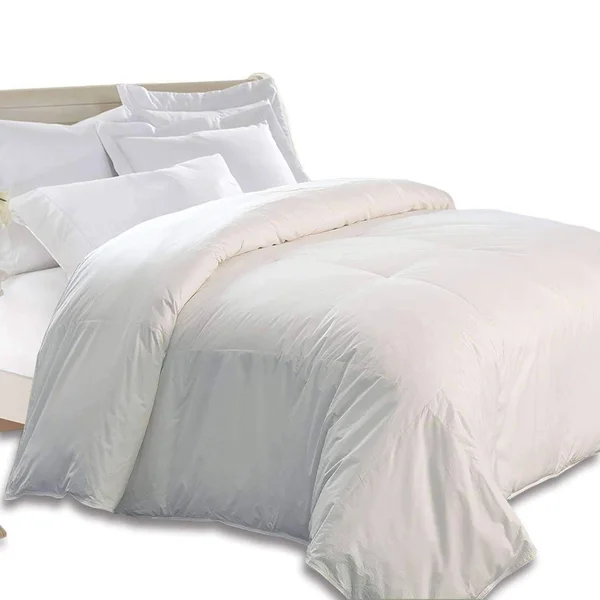 Kathy Ireland Eco Unbleached Cotton Down Comforter Twin