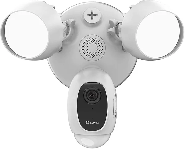 Ezviz LC1C Full HD Outdoor Floodlight Security Camera - H.265, Starlight - White