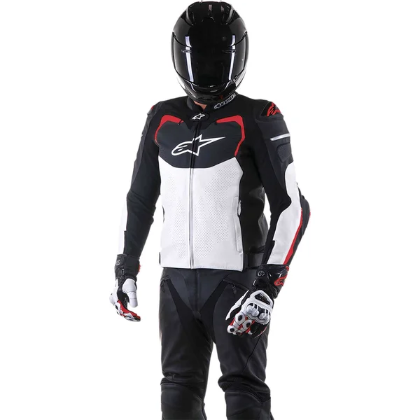 Alpinestars GP Pro Airflow Leather Jacket (56) (Black/White/Red)