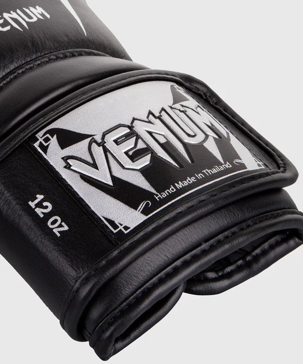 Venum Giant 3.0 Boxing Gloves - Black, Silver