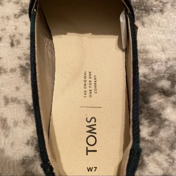 Toms Women's Seasonal Classic Alpargata - Size: 7, Spruce Plaid