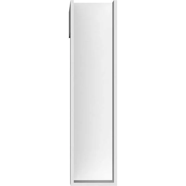 Ekena Millwork BKTP05X16X22MRC05 Standard Merced Architectural Grade PVC Bracket with Block Ends - 5 x 16 x 22 in.