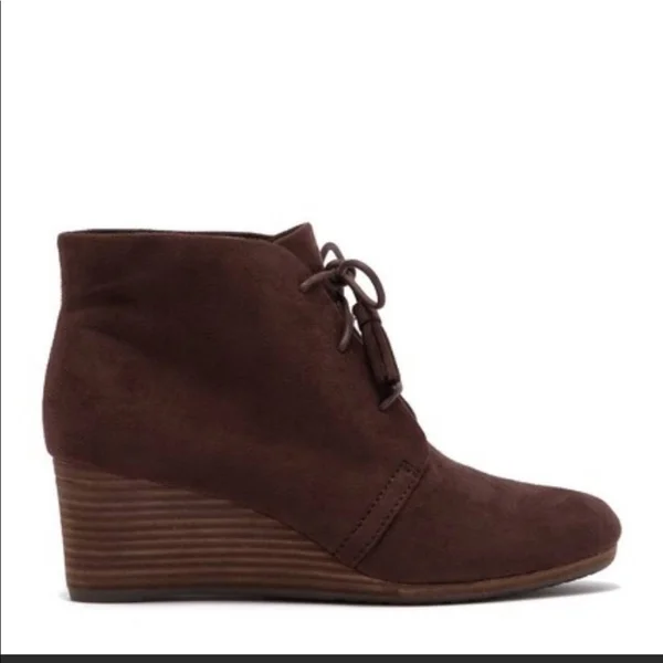 Dr. Scholl&s Dakota Wedge Bootie - Women's - Brown