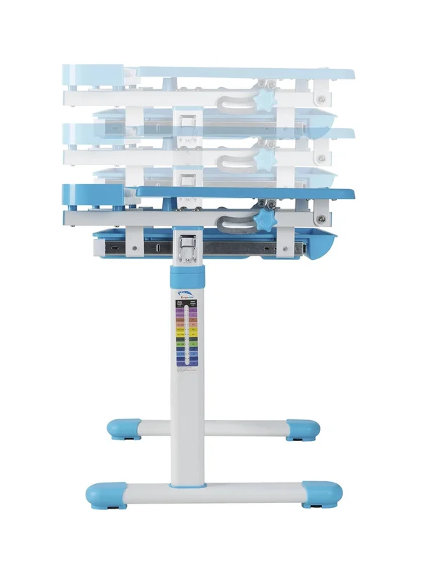 Mount-It! Kids Desk and Chair Set - Blue, Size: 29.2 x 22.8 x 10 inch