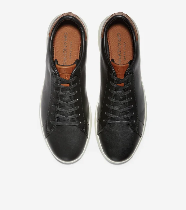 Cole Haan Grandpro Tennis Black/British Tan, Men's, Size: 10 Wide