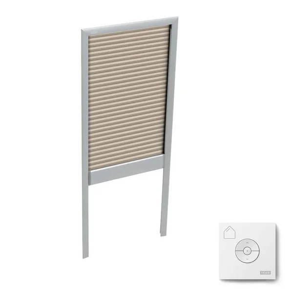 Velux FSCC 2230 1155 Solar Double Pleated Blind - Beige