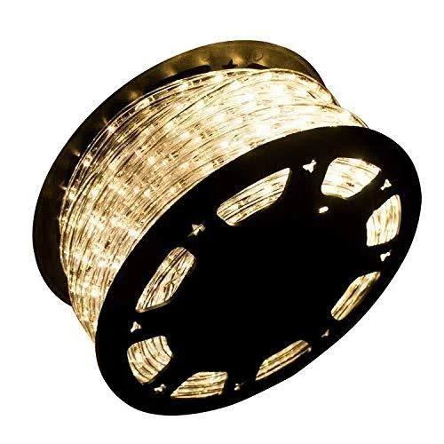 Ainfox LED Rope Light - 150ft 1620 LEDs Indoor Outdoor Waterproof LED Strip Lights Decorative Lighting (warm White)