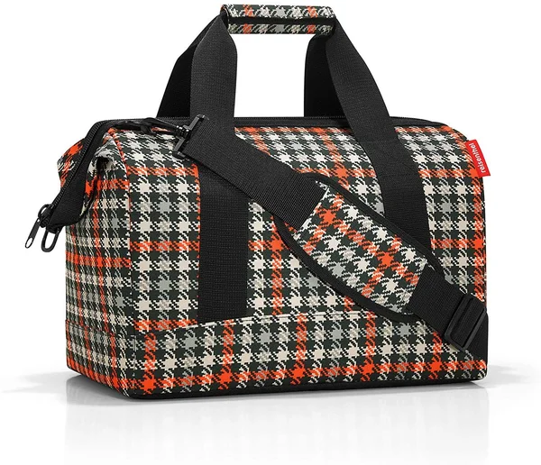 Reisenthel Allrounder M Glencheck Red Sporttasche, 40 cm, 18L, Glencheck Red
