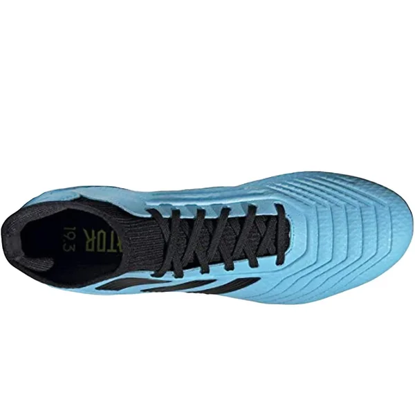 Adidas Performance Predator 19.3 Soft Ground Boots - Bright Cyan - Mens Football Boots