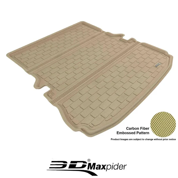 3D MAXpider 2011-2019 Ford Explorer Kagu Cargo Liner - Tan - M1FR0361302