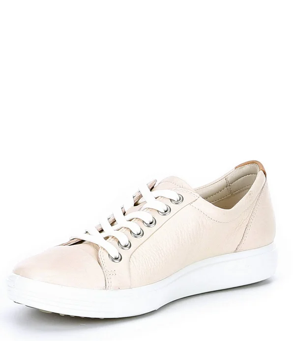 Ecco Women's Soft 7 Sneaker - Vanilla Metallic