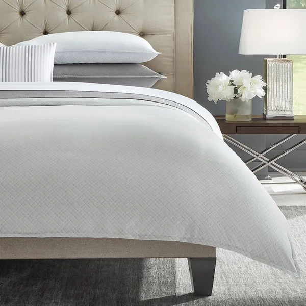 Sferra Abriana Bedding - King Duvet Cover, Tin