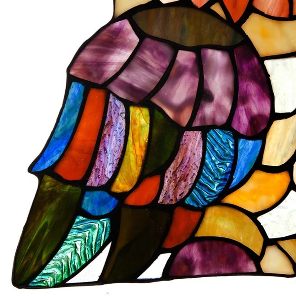 River of Goods 11x22H Stained Glass Hoot&s Owl Window Panel