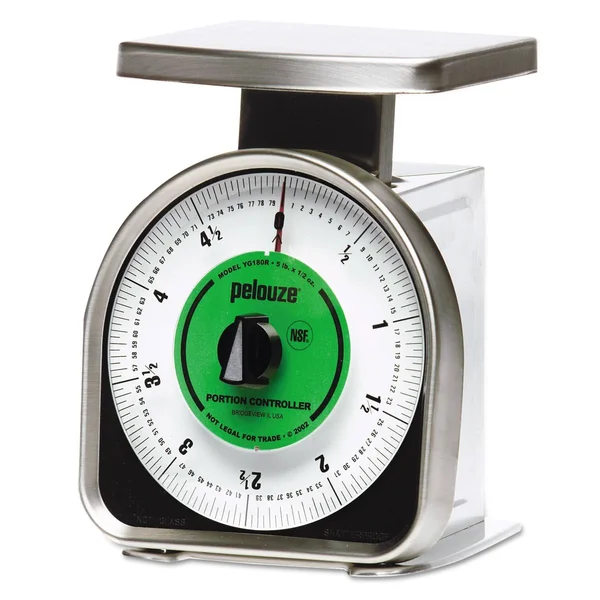Rubbermaid FGYG180R Pelouze 5 lb. Y-Line Mechanical Portion Control Scale