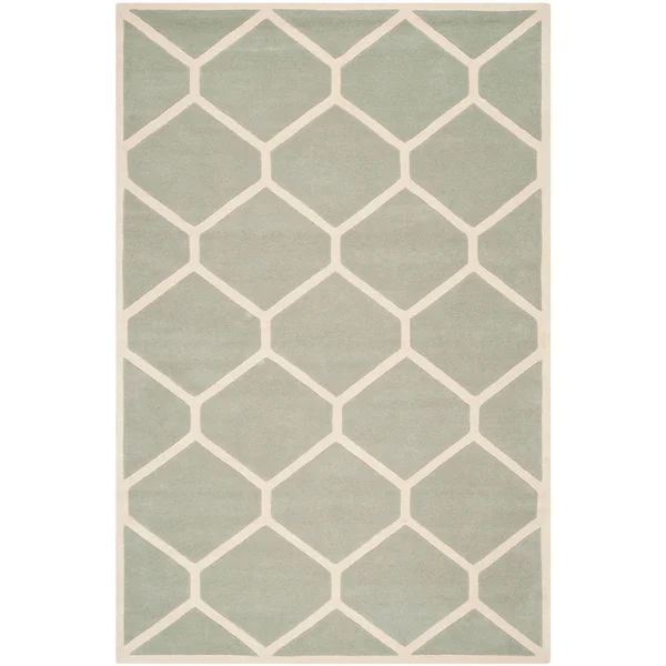 Safavieh Chatham Grey & Ivory 8&-9x22 x 12& Rug