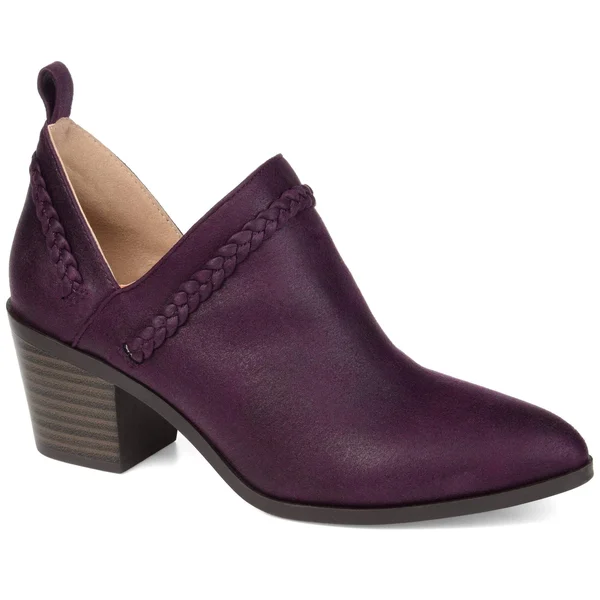 Journee Collection Women's Sophie Bootie Purple 9