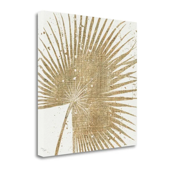 25x22 x 25x22 Gold Leaves II by Wellington Studio Fine Art Giclee Print