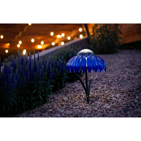 Desert Steel Coneflower Solar Light 409-312