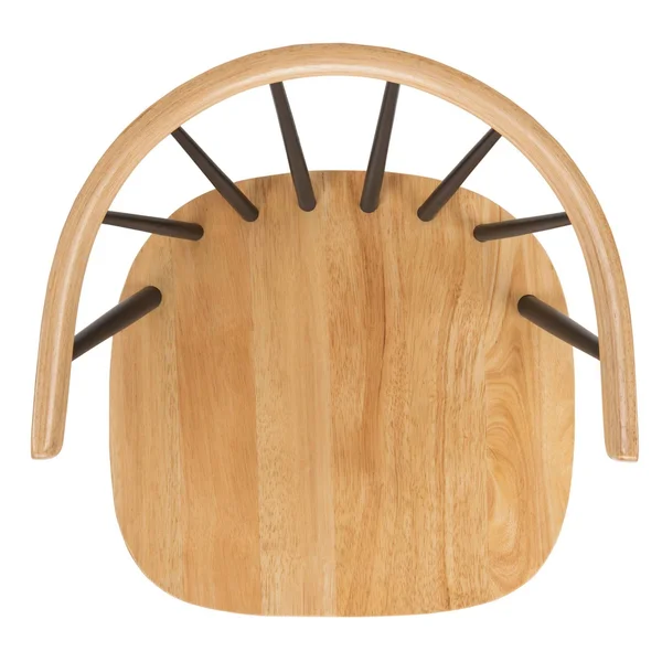 Safavieh Blanchard Natural Grey Curved Spindle Side Chair - Set of 2