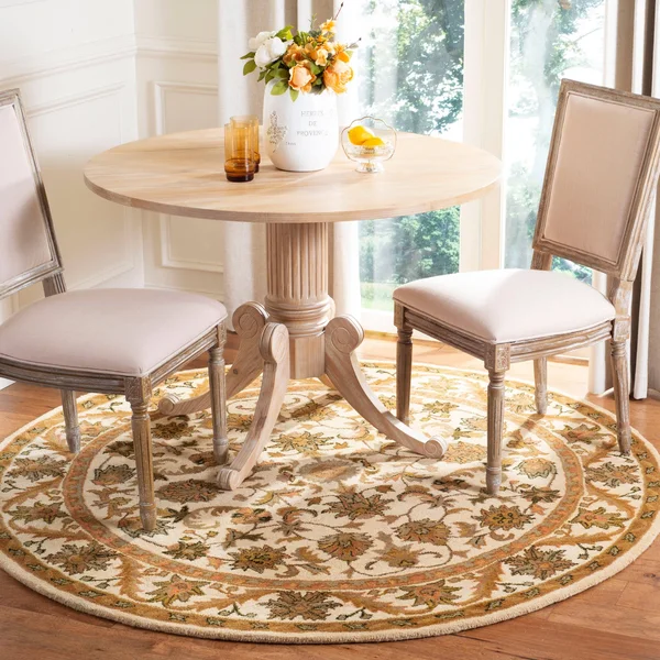 Safavieh Antiquity AT52B 3&6x22 Round Wine, Gold Rug