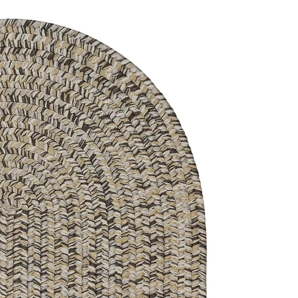 Colonial Mills Farmstand Seagrass Tweed Area Rug - 3& x 5& Oval - Green