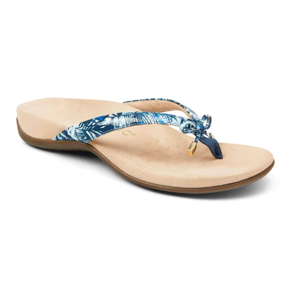 Vionic Bella II Women's Sandals Blue Palm : 8.5 M