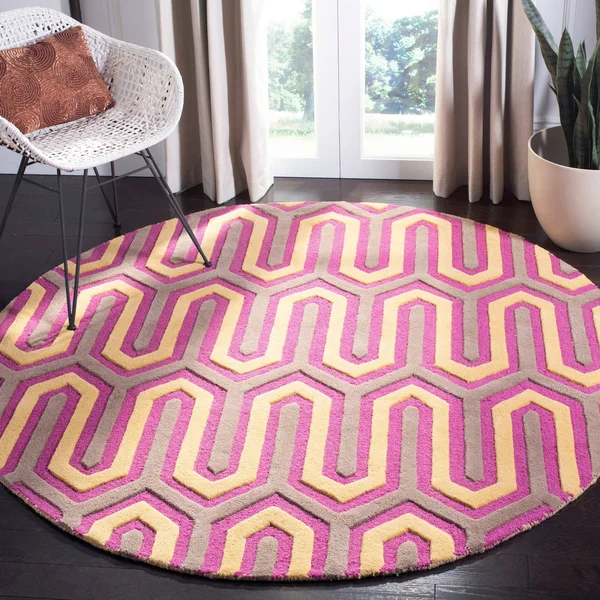 Safavieh Cambridge CAM351Q Gold - Grey 4& x 6& Area Rug