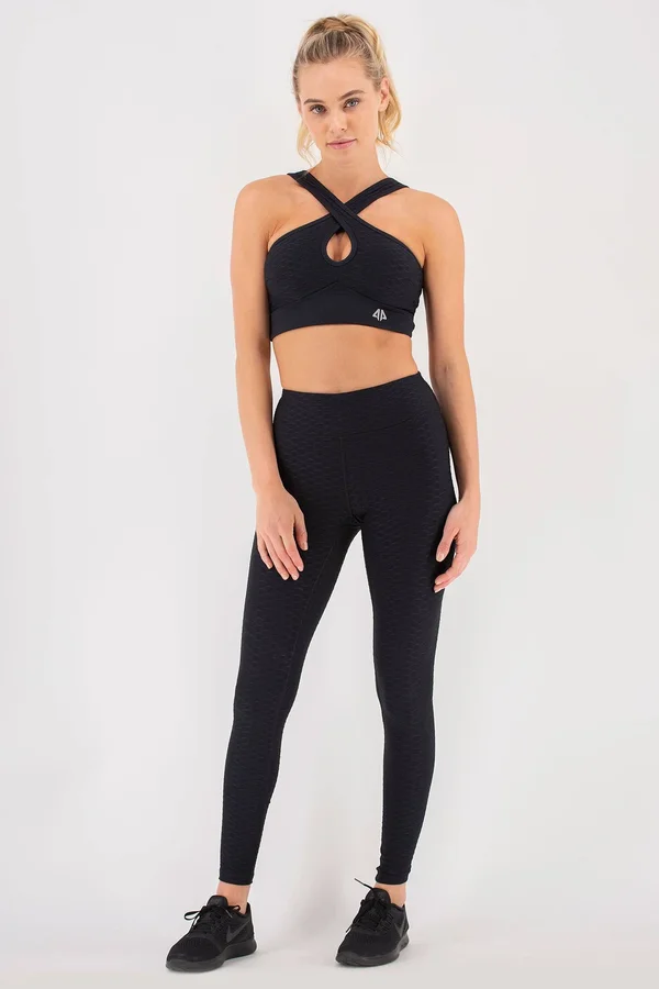 Lux Leggings - Textured - Violet 2XL by Alpha Prime