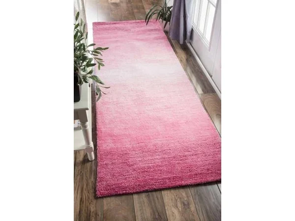 nuLOOM Hand Tufted Ombre Bernetta Rug 2& 6x22 x 8& Pink Runner (AWVE18C-2608)
