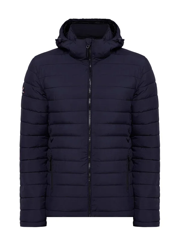 Superdry Men's Hooded Fuji Jacket - Navy