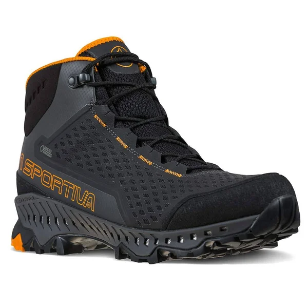 La Sportiva Stream GTX Boot - Men's Carbon/Maple - 46.5