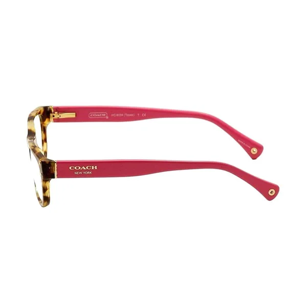 Coach HC6034 Eyeglasses - Spotty Tortoise/Fuschia (5102)