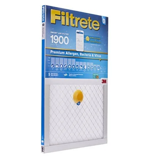 Filtrete 14x30x1 Smart Replenishable AC Furnace Air Filter, MPR 1900, Premium Allergen, Bacteria & Virus, 2-Pack