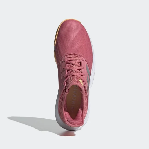 Adidas Women's GameCourt Tennis Shoes, Pink