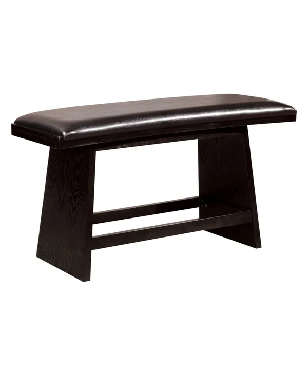 Furniture of America Omura Upholstered Dining Bench - Black