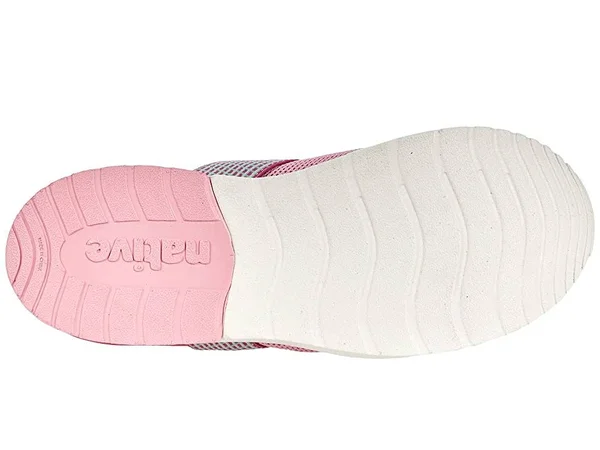 Native Shoes Phoenix Child in Dazzle Pink/Princess Pink/Shell White, Vegan, Eva