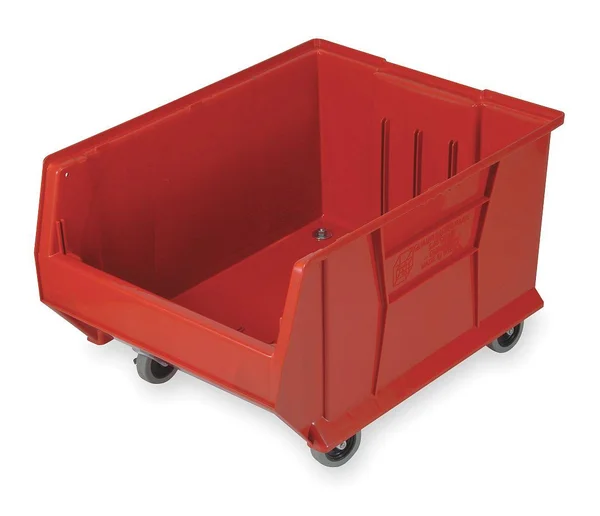 Quantum Storage Systems QUS985MOBRD Red Mobile Bin - 29-7/8x22L x 18-1/4x22W x 12x22H