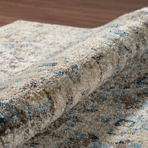 Addison Tobin Chic Bohemian Blue Area Rug - 5&3x22x7&7x22